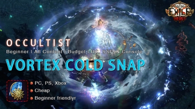 [3.12] PoE Heist Occultist Vortex Cold Snap Witch Beginner Build (PC,PS4,Xbox,Mobile)